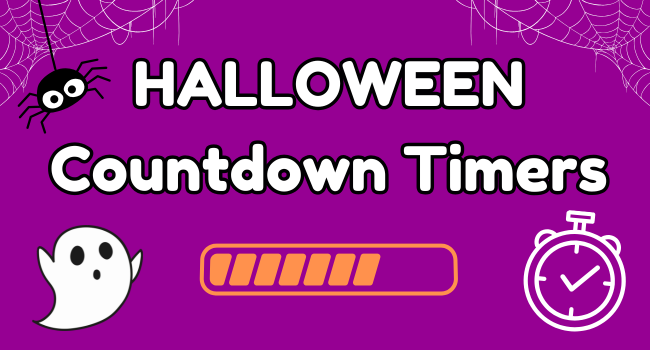 Halloween Countdown Timers